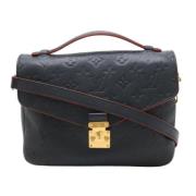 Louis Vuitton Vintage Pre-owned Tyg louis-vuitton-vskor Blue, Dam