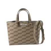 Balenciaga Vintage Pre-owned Laeder balenciaga-vskor Beige, Dam