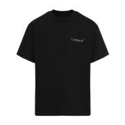 Carhartt Wip Svart Duck T-shirt, 100% Bomull Black, Herr