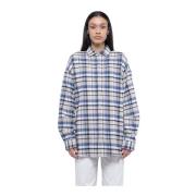 John Richmond Oversized skjorta Multicolor, Dam