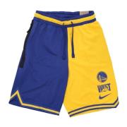 Nike NBA Courtside Basketball Shorts Golden State Warriors Multicolor,...