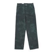 Carhartt Wip Arbetshängselbyxor med Verktygsfickor Green, Herr