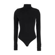 Andamane Svart Öppen Rygg Bodysuit Black, Dam