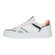 Crime London Sneakers Vit White, Herr