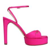 Casadei Sandaler Fuchsia Pink, Dam