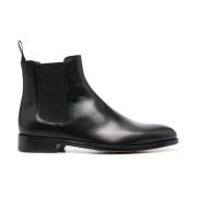 Doucal's Svart Chelsea Boot Black, Herr