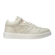 Doucal's Vita kalvskinnshöga sneakers White, Herr