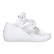 Casadei Med Klack Vit White, Dam