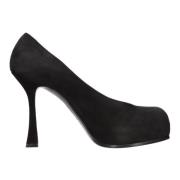 Casadei Med klack svart Black, Dam