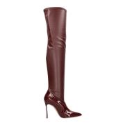 Casadei Stövlar Bordeaux Brown, Dam