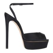 Casadei Sandaler Svart Black, Dam