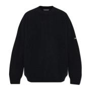 Balenciaga Crew Neck Tröja Black, Herr