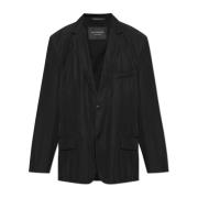 Balenciaga Blazer i oversizestil Black, Unisex