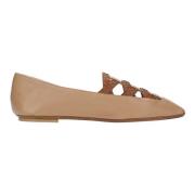 Rodo Platta skor Beige Beige, Dam