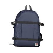 Tommy Hilfiger Blå Ryggsäck med Justerbara Remmar Blue, Unisex