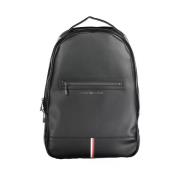 Tommy Hilfiger Urban Chic Svart Ryggsäck med Kontrastdetaljer Black, U...