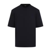 Ermenegildo Zegna Blå T-shirt Polo Casual Stil Blue, Herr