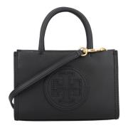 Tory Burch Svart Handväska med Guld Accents Black, Dam