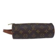 Louis Vuitton Vintage Pre-owned Canvas necessrer Brown, Dam