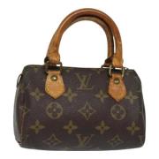 Louis Vuitton Vintage Pre-owned Canvas louis-vuitton-vskor Brown, Dam