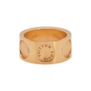 Louis Vuitton Vintage Pre-owned Guld ringar Yellow, Dam