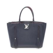 Louis Vuitton Vintage Pre-owned Laeder louis-vuitton-vskor Blue, Dam