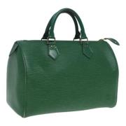 Louis Vuitton Vintage Pre-owned Laeder louis-vuitton-vskor Green, Dam