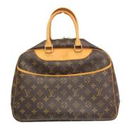 Louis Vuitton Vintage Pre-owned Canvas handvskor Brown, Dam