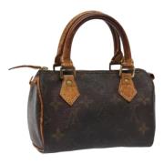 Louis Vuitton Vintage Pre-owned Canvas louis-vuitton-vskor Brown, Dam