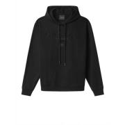 Gaëlle Paris Svart huvtröja Fw24/25 kollektion Black, Herr