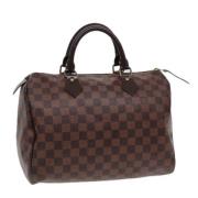 Louis Vuitton Vintage Pre-owned Canvas louis-vuitton-vskor Brown, Dam