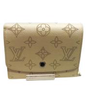 Louis Vuitton Vintage Pre-owned Laeder plnbcker Beige, Dam