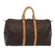 Louis Vuitton Vintage Pre-owned Canvas louis-vuitton-vskor Brown, Dam