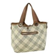 Burberry Vintage Pre-owned Laeder handvskor Beige, Dam