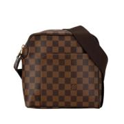 Louis Vuitton Vintage Pre-owned Canvas louis-vuitton-vskor Brown, Dam