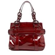 Burberry Vintage Pre-owned Laeder axelremsvskor Red, Dam