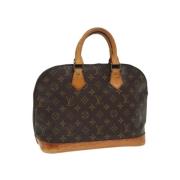 Louis Vuitton Vintage Pre-owned Canvas handvskor Brown, Dam