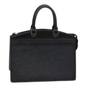 Louis Vuitton Vintage Pre-owned Laeder louis-vuitton-vskor Black, Dam