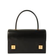 Hermès Vintage Pre-owned Canvas handvskor Black, Dam