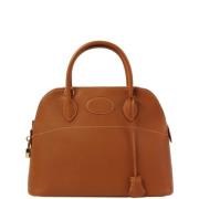 Hermès Vintage Pre-owned Canvas handvskor Brown, Dam