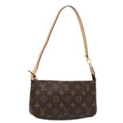 Louis Vuitton Vintage Pre-owned Canvas louis-vuitton-vskor Brown, Dam