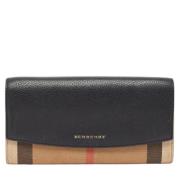 Burberry Vintage Pre-owned Laeder plnbcker Black, Dam