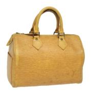 Louis Vuitton Vintage Pre-owned Laeder louis-vuitton-vskor Yellow, Dam