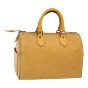 Louis Vuitton Vintage Pre-owned Laeder louis-vuitton-vskor Yellow, Dam