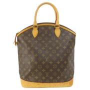 Louis Vuitton Vintage Pre-owned Canvas handvskor Brown, Dam