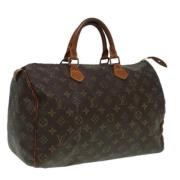 Louis Vuitton Vintage Pre-owned Canvas louis-vuitton-vskor Brown, Dam