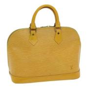 Louis Vuitton Vintage Pre-owned Laeder louis-vuitton-vskor Yellow, Dam