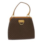 Celine Vintage Pre-owned Laeder handvskor Brown, Dam