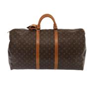 Louis Vuitton Vintage Pre-owned Canvas resvskor Brown, Dam