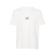 C.p. Company Modern Kvinna Bomull T-shirt White, Dam